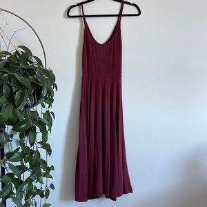 MOVING SALE! Gone 11/1! Reformation red midi dress